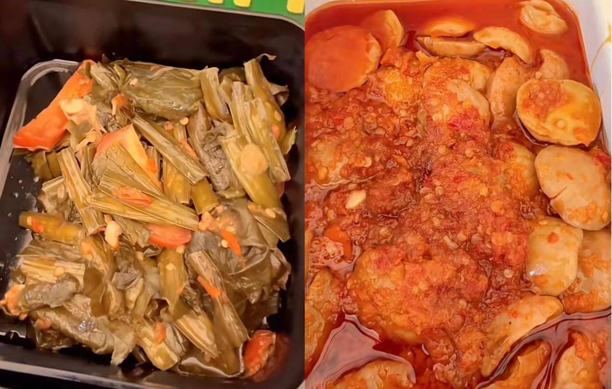 Potret tangkapan layar menu bekal suami ala Amanda Manopo