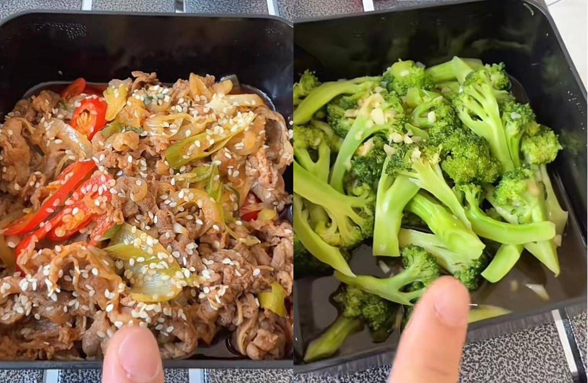 Potret tangkapan layar menu bekal suami ala Amanda Manopo