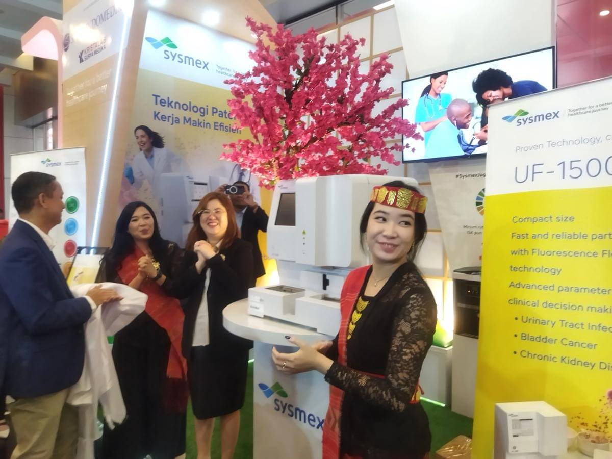 Peluncuran alat kesehatan Sysmek UF-1500 (dok.istimewa)