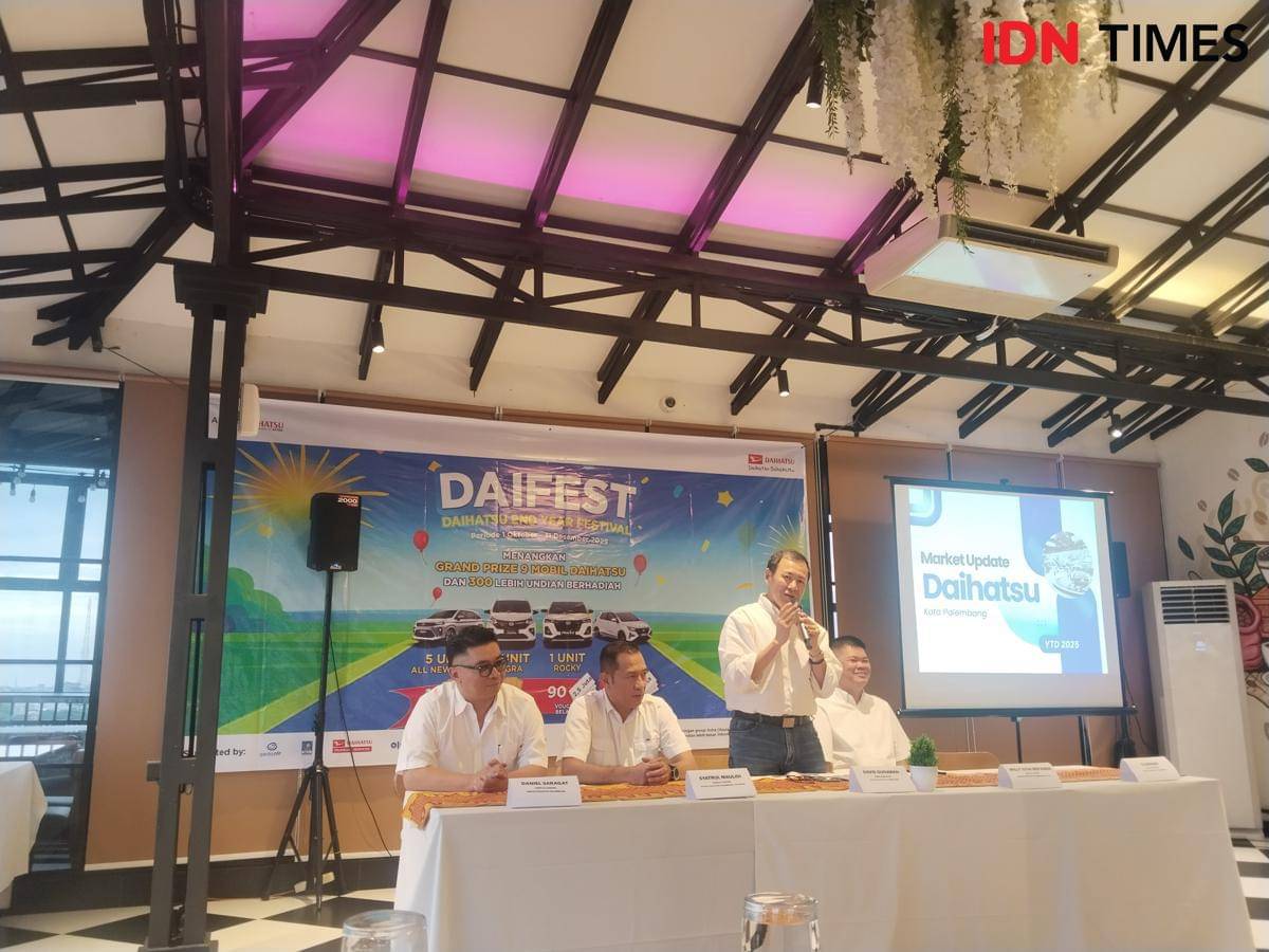 Kepala Wilayah Astra Daihatsu Sumbagsel, David Gunawan (IDN Times/Feny Maulia Agustin)