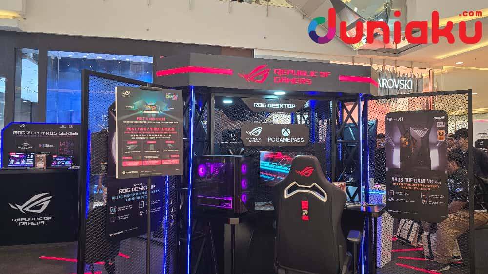 ROG CHAMP10N Exclusive Exhibition. Fotografer: Fahrul Nurullah. (Duniaku.com/Fahrul Nurullah)