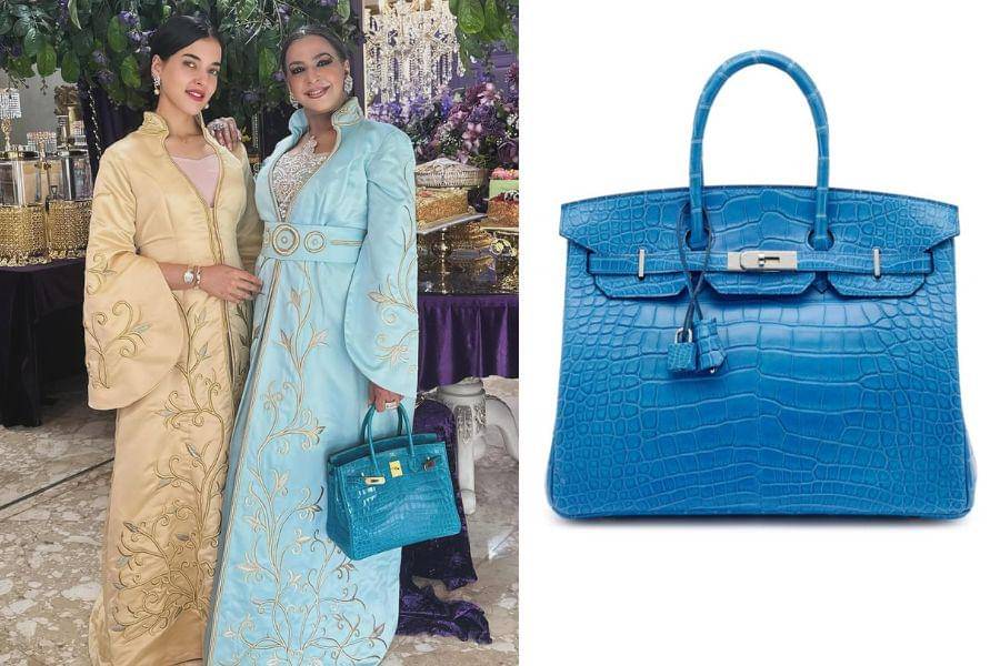  Tas Hermes Birkin Croco bu Ala