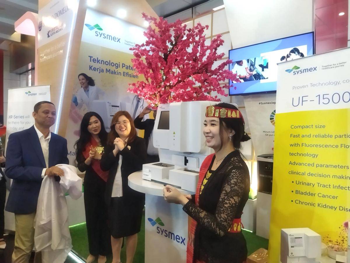 Peluncuran alat kesehatan Sysmek UF-1500 (dok.istimewa)