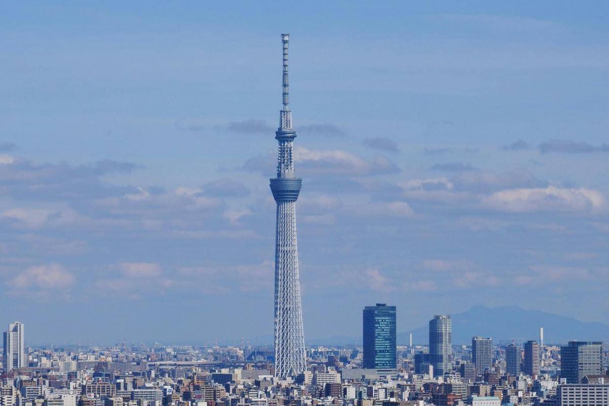 Potret Tokyo Skytree, Tokyo, Jepang