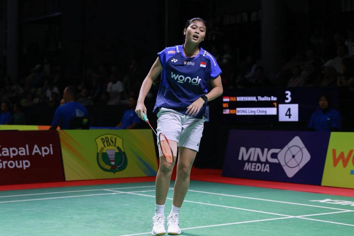 Thalita Ramadhani Wiryawan harus terhenti di 16 besar Indonesia Masters 2025 (dok.PBSI)