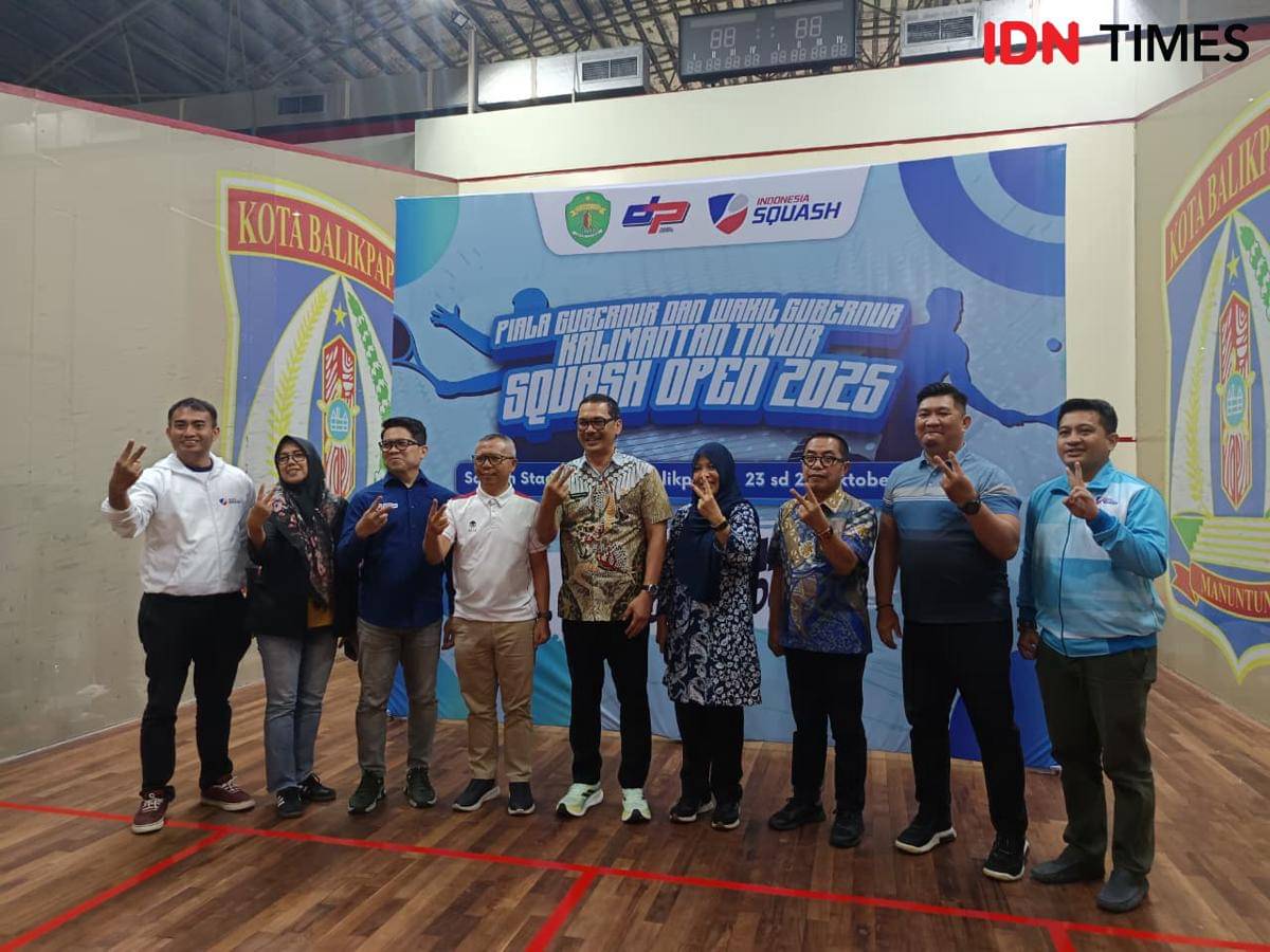 Turnamen squash di Balikpapan