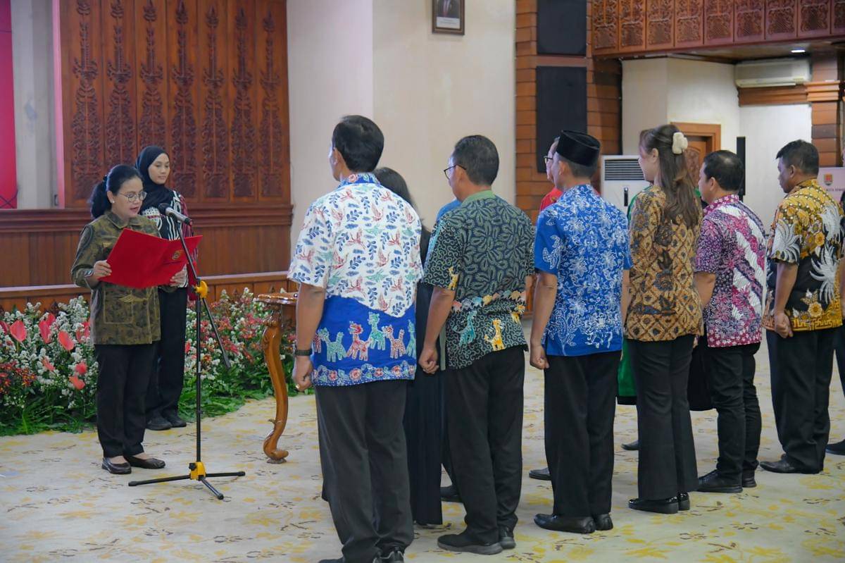 pelantikan pejabat, pejabat opd, pejabat pemkot semarang