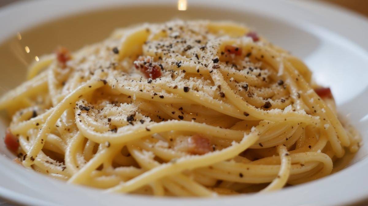 ilustrasi cacio e pepe