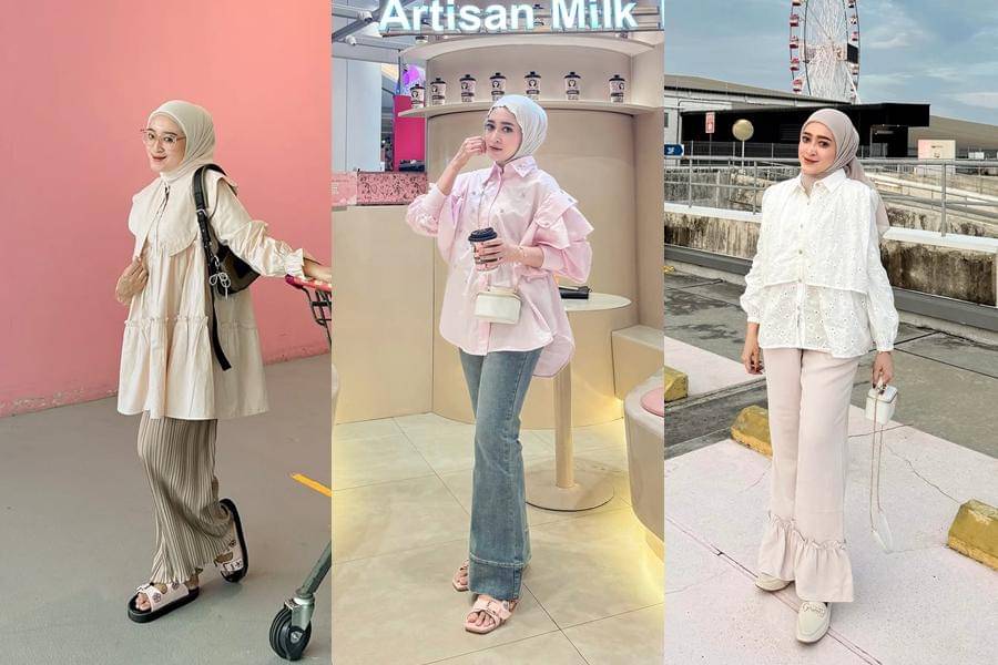 referensi OOTD ke mall ala Seviq Febinita 