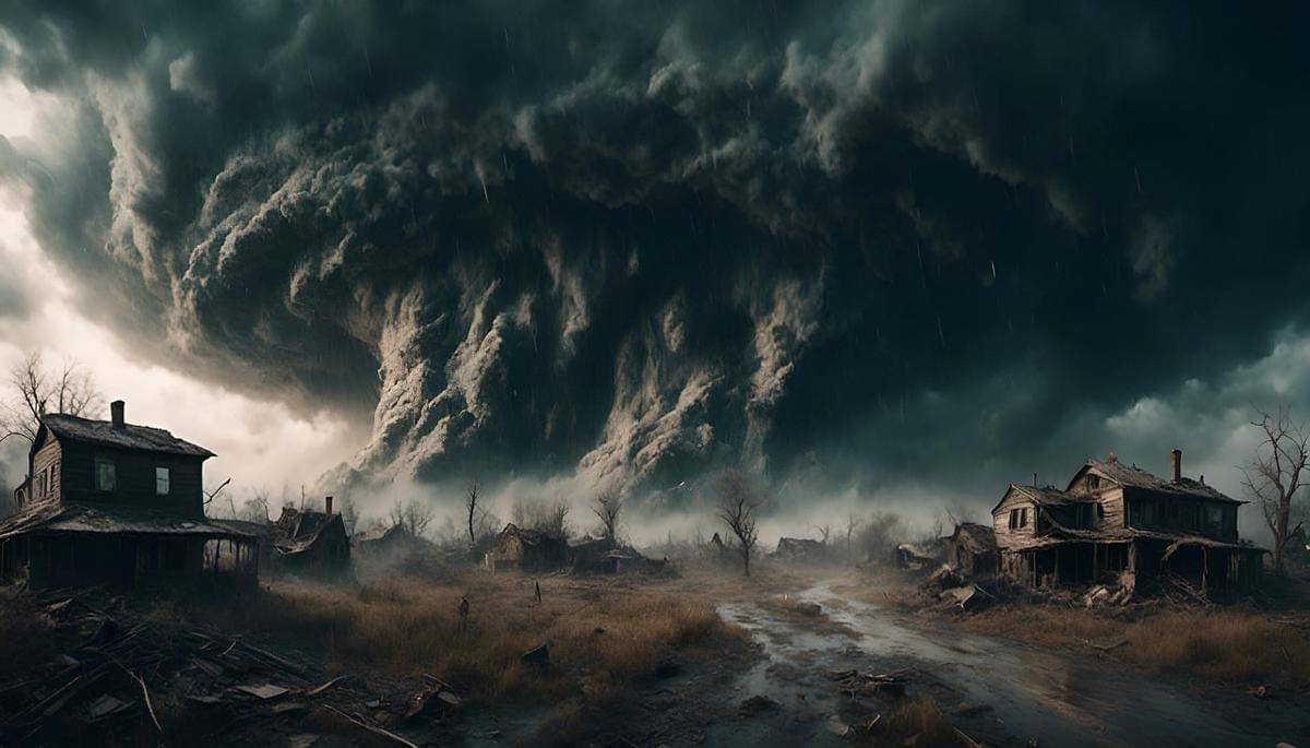 ilustrasi angin puting beliung