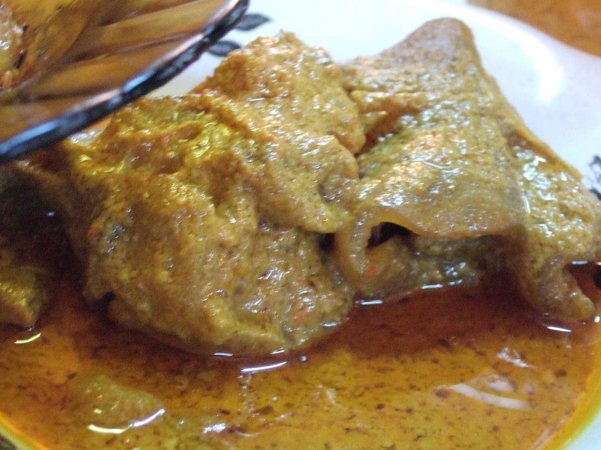 ilustrasi gulai tunjang