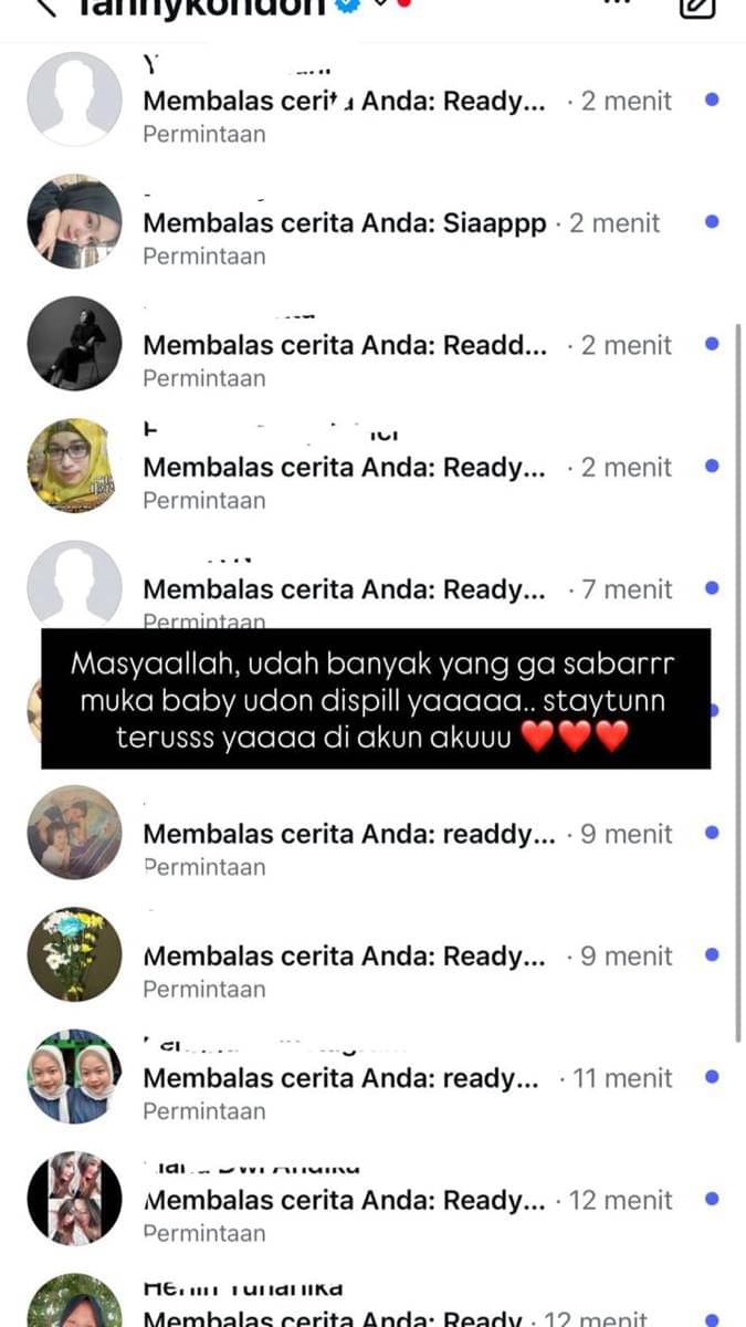 potret anak Fanny Kondoh