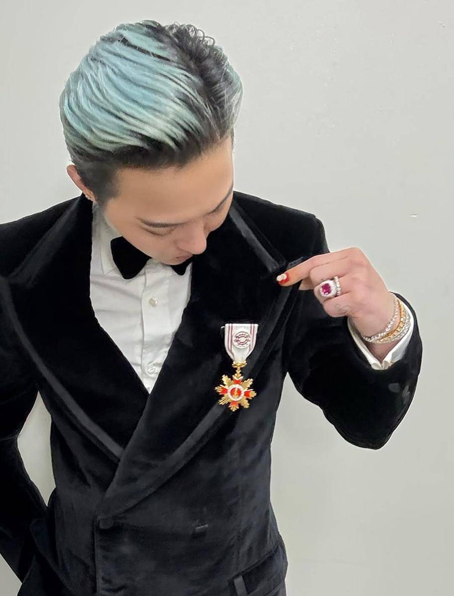 potret G-Dragon di Korea Populer Culture and Arts Awards 2025