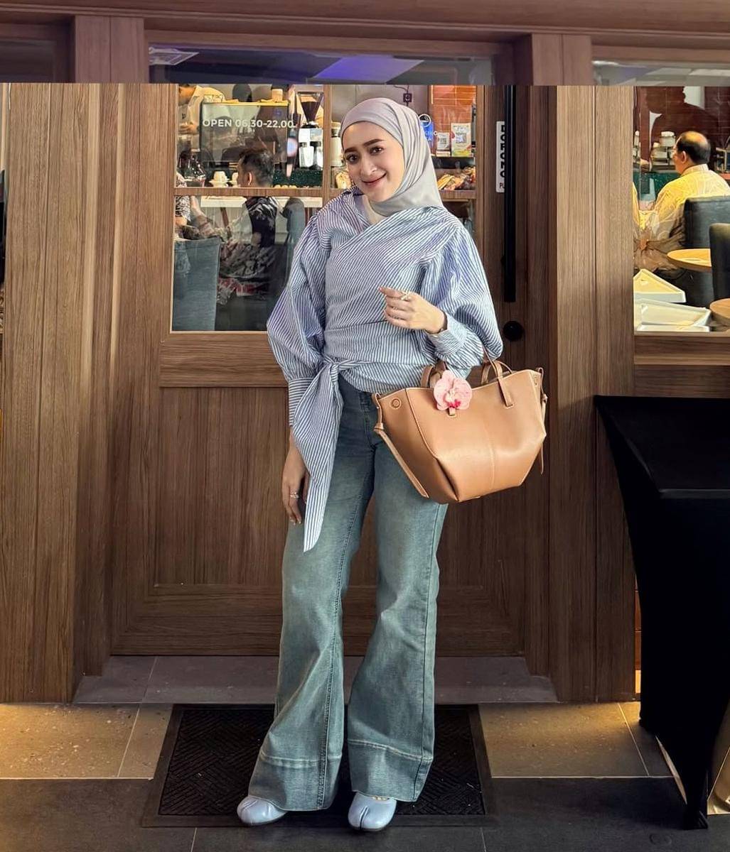 mix and match celana jeans ala Seviq Febinita