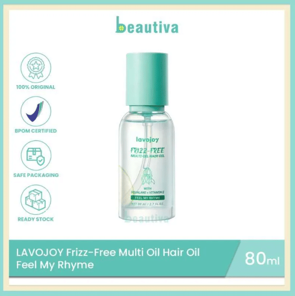 Lavojoy Frizz-Free Hair Oil Feel My Rhyme