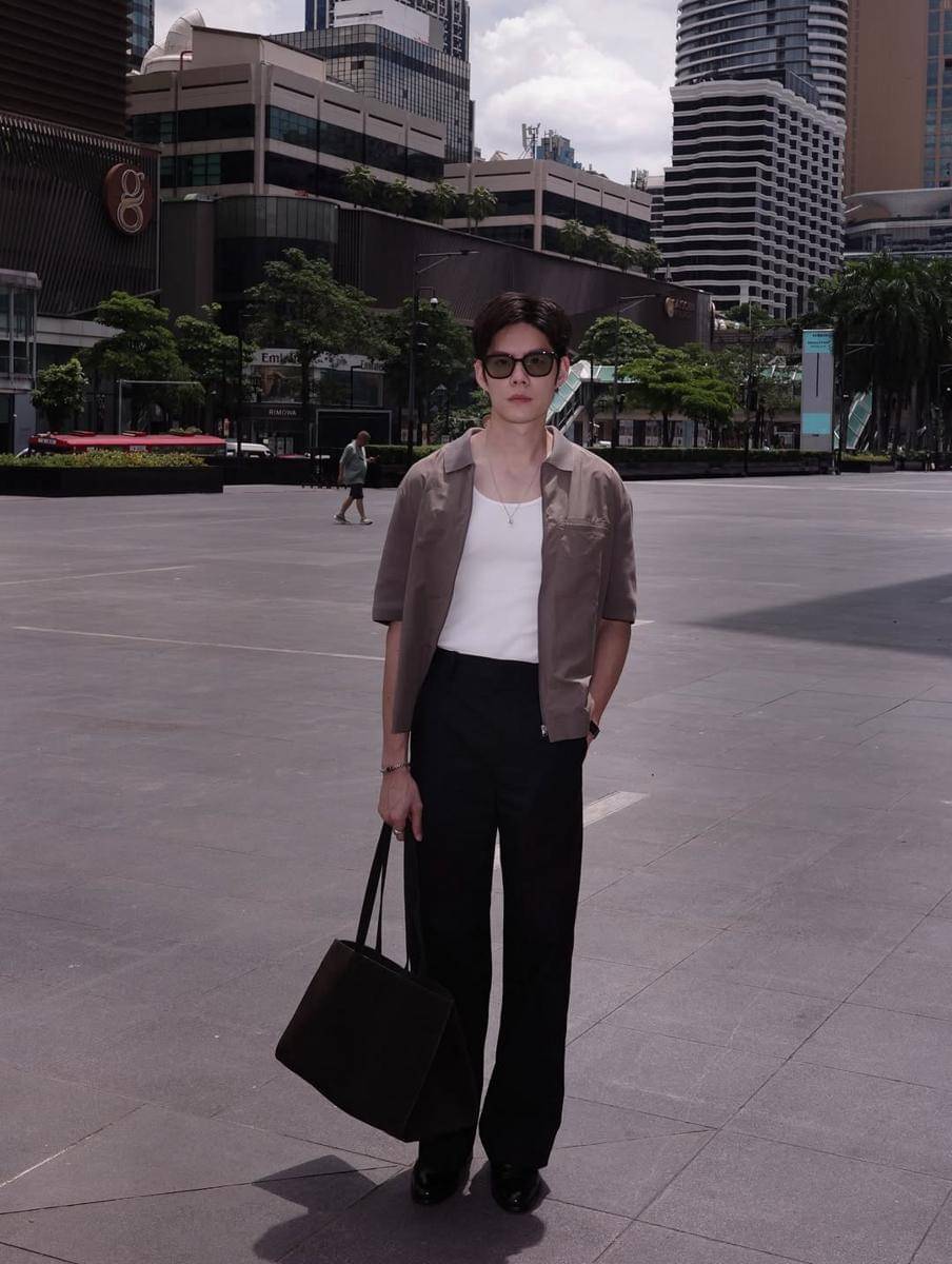 OOTD Layering ala Nodt Nutthasid