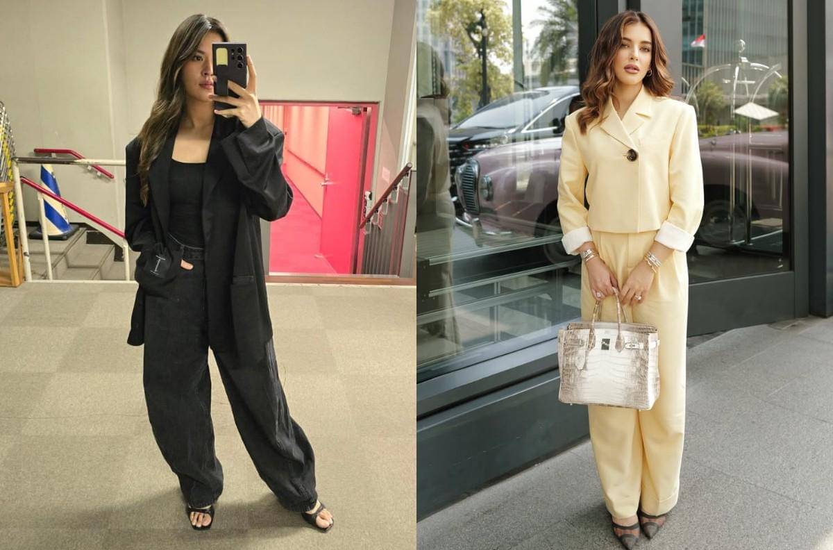 Adu gaya Raisa dan Tasya Farasya 