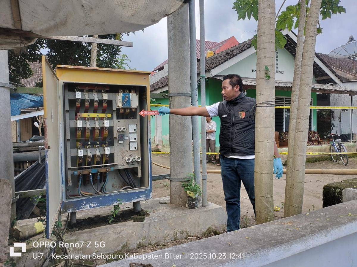 Polisi lakukan olah TKP di lokasi kejadian. IDN Times/ istimewa