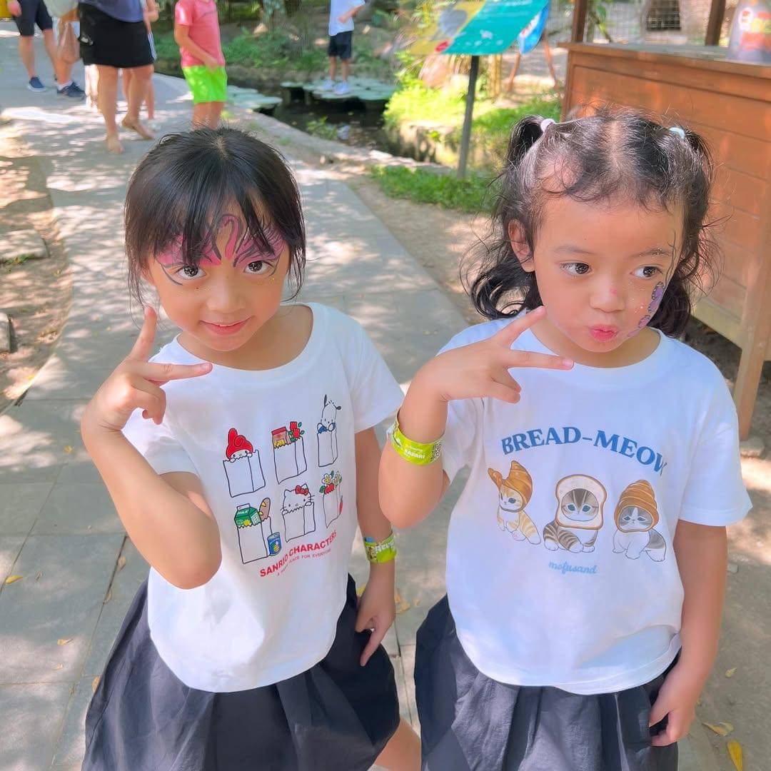 keluarga Cynthia Wijaya dan Riedhan ke Bali safari