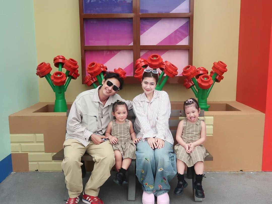 keluarga Felicya dan Hito liburan ke legoland Shanghai
