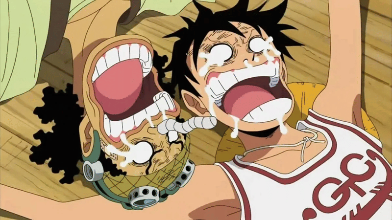 Luffy dan Usopp 