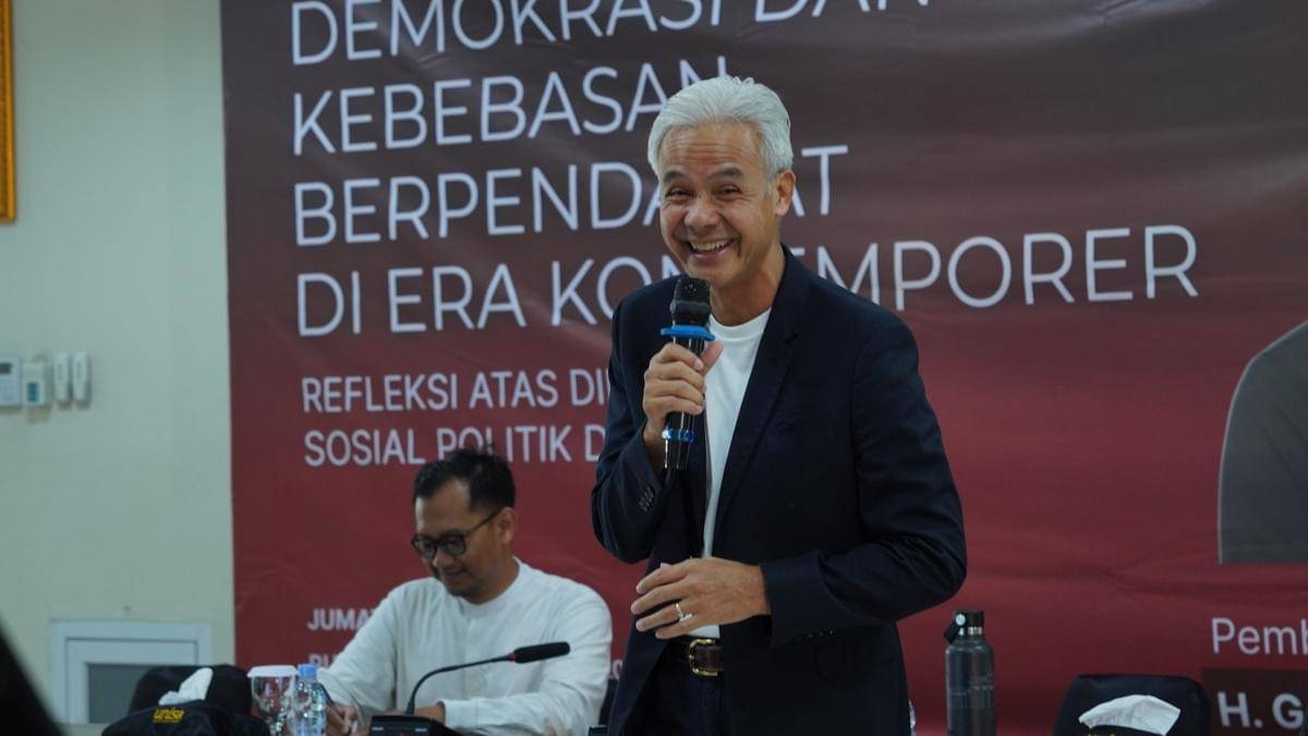 Soal Polemik Dana Pemda Mengendap, Ganjar Pranowo Bilang Begini