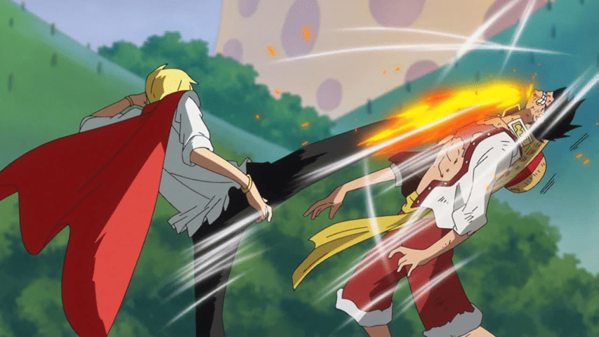 Luffy vs. Sanji