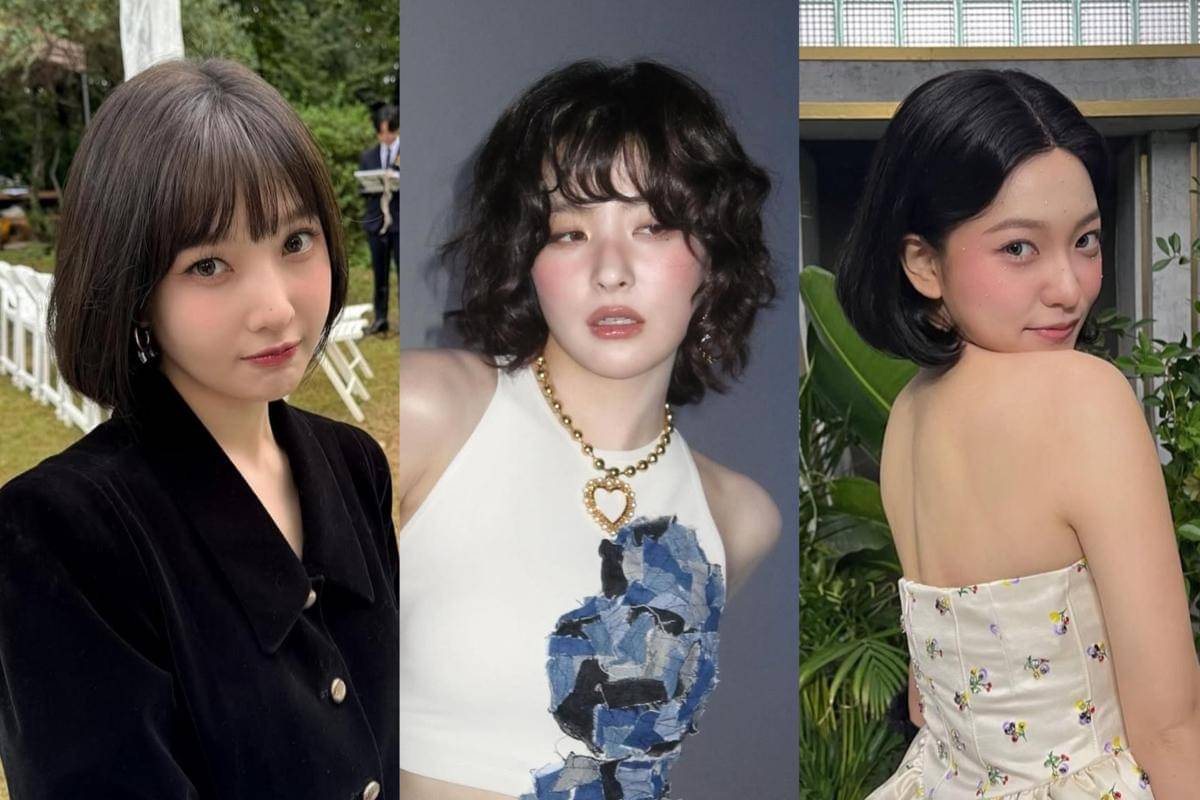 Rambut pendek member Red Velvet (instagram.com/_imyour_joy | hi_sseulgi | yerimiese)