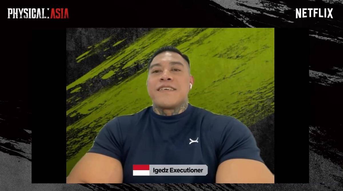 Igedz Executioner di konferensi pers Physical: Asia