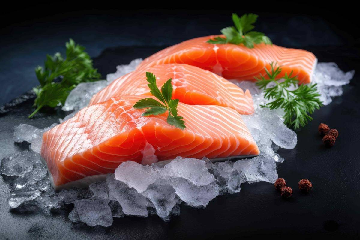 ilustrasi salmon