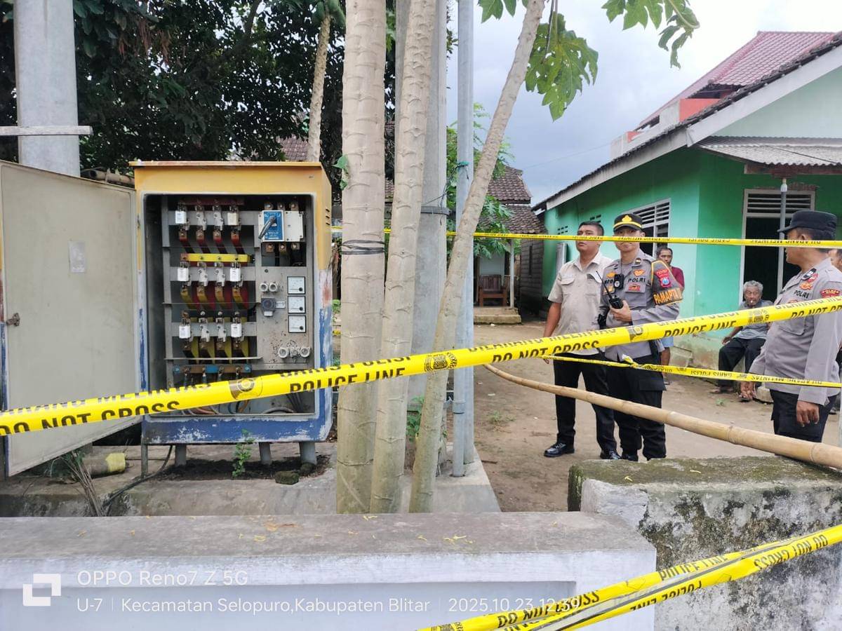 Polisi lakukan olah TKP di lokasi kejadian. IDN Times/ istimewa