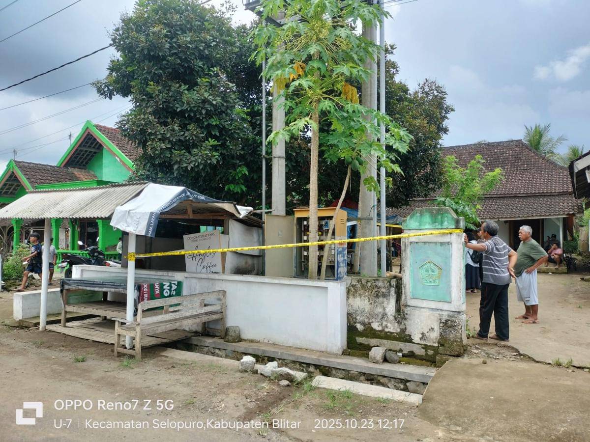 Polisi lakukan olah TKP di lokasi kejadian. IDN Times/ istimewa