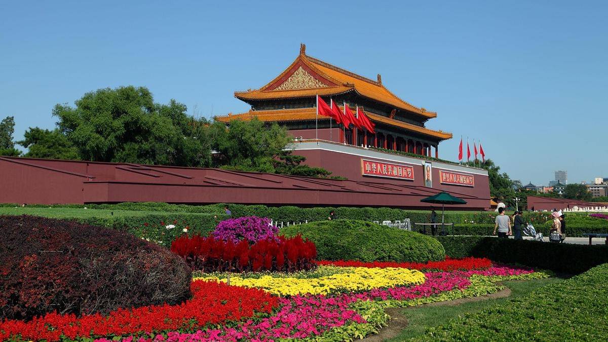 potret Tiananmen Square, Beijing