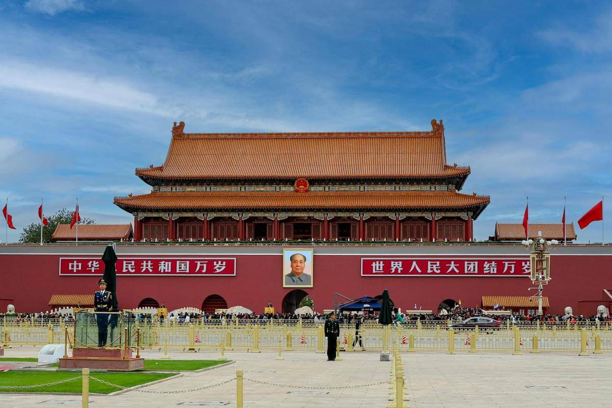 potret Tiananmen Square, Beijing