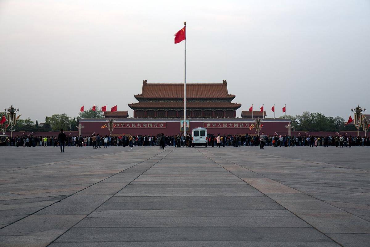 potret Tiananmen Square, Beijing