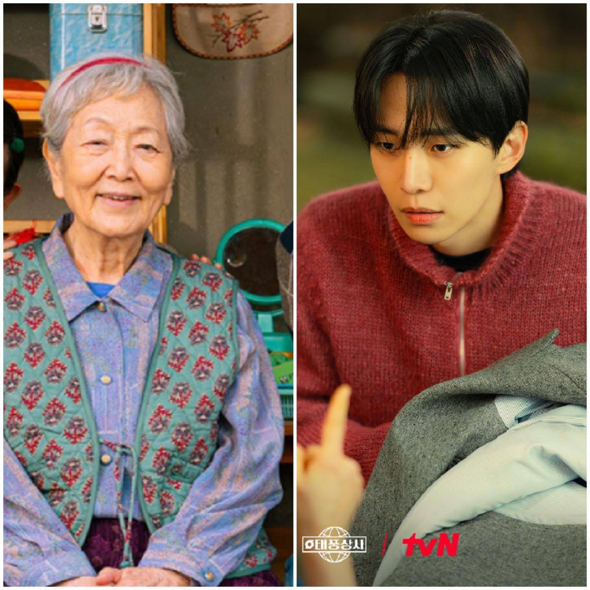 Kim Young Ok dan Lee Junho di Typhoon Family