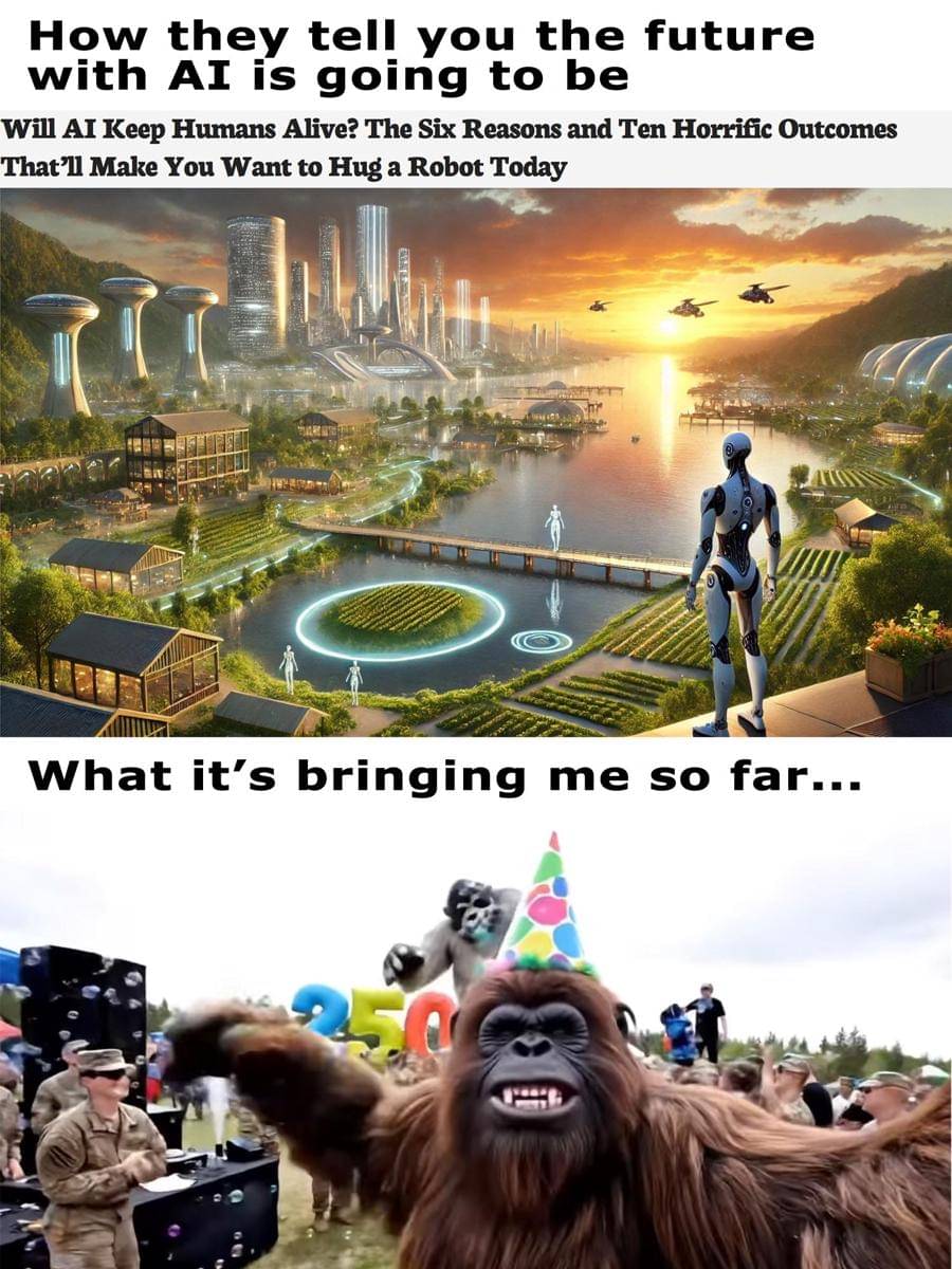 meme kartun tentang AI