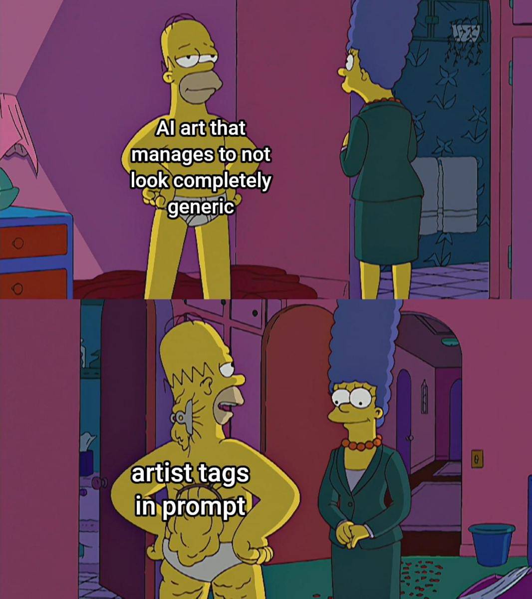 meme kartun tentang AI