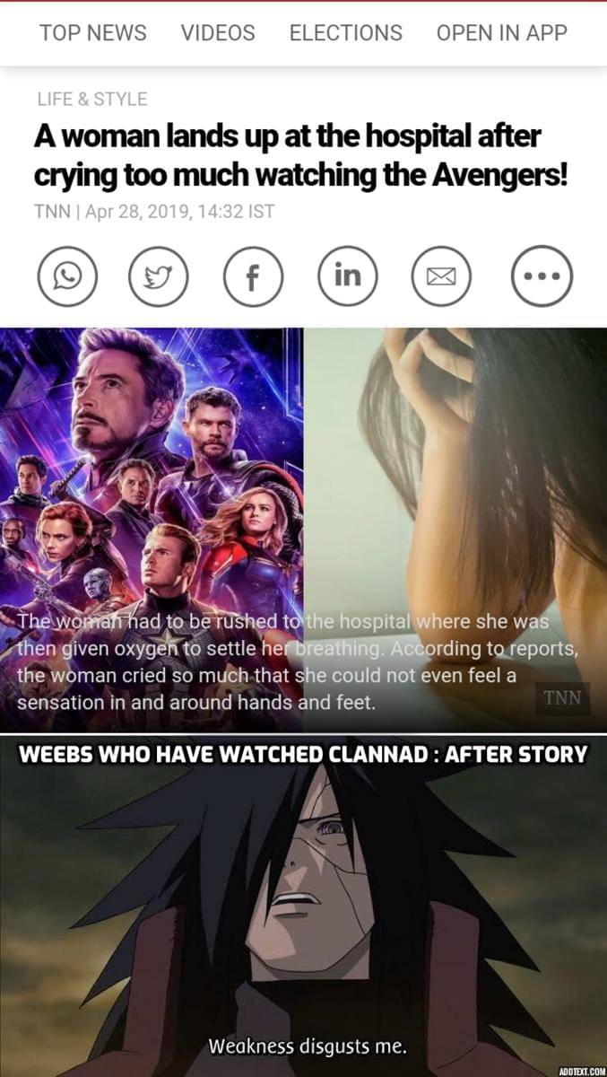 meme anime Clannad
