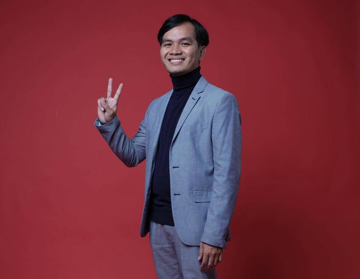 potret Bene Dion Rajagukguk di premiere Ngeri-Ngeri Sedap