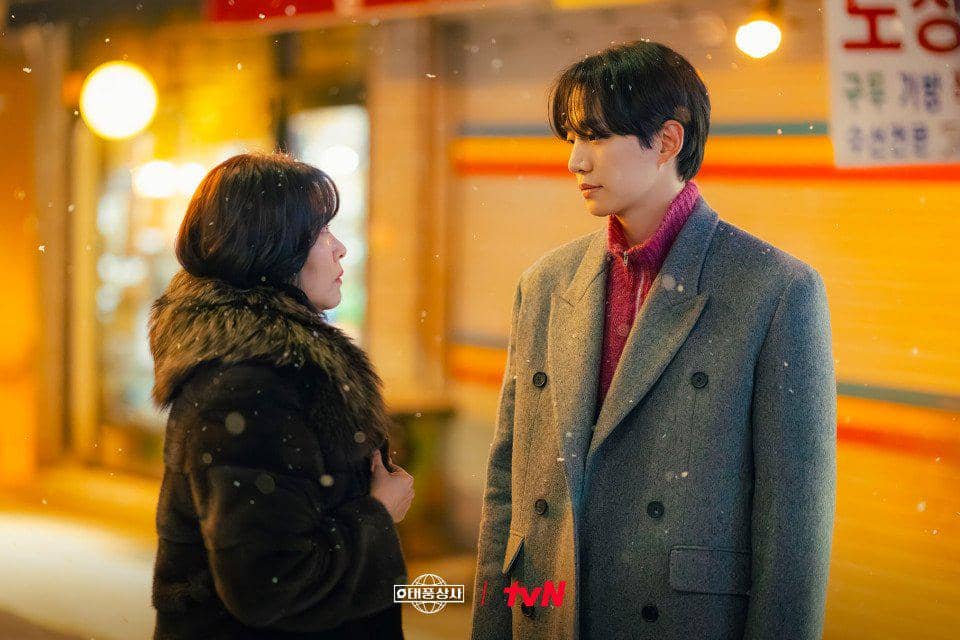 Kim Ji Young dan Lee Junho di Typhoon Family