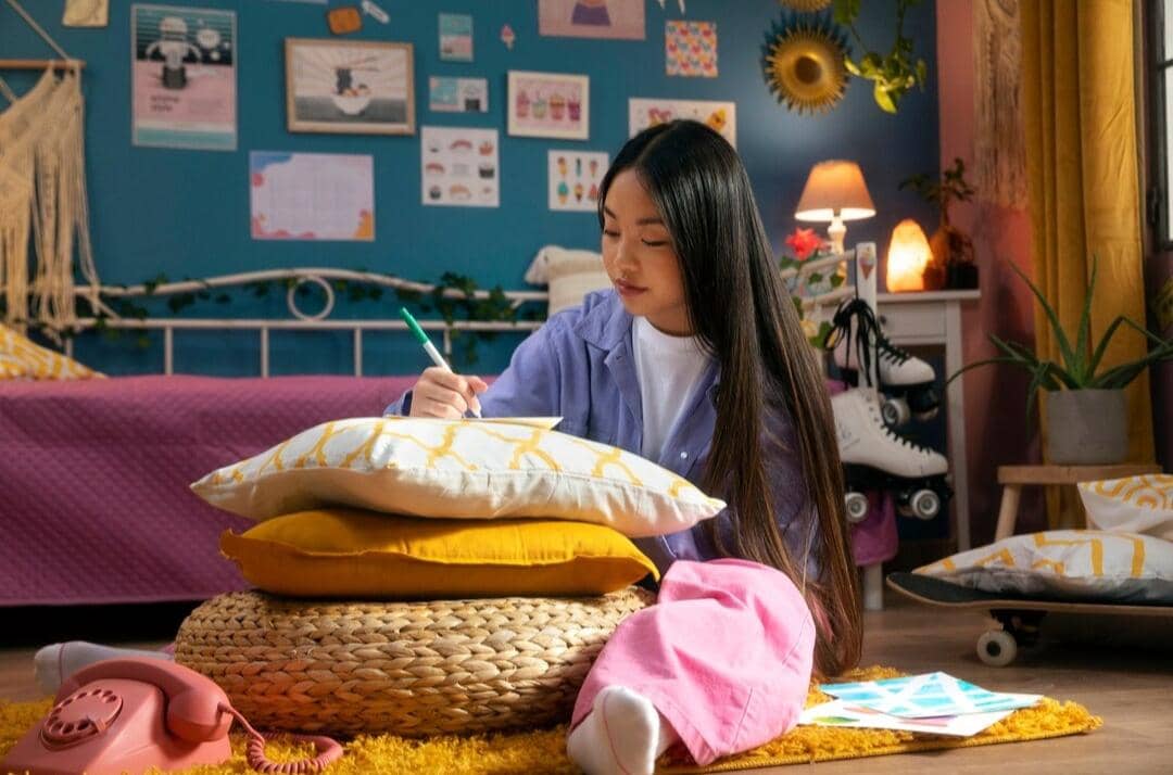 potret anak perempuan