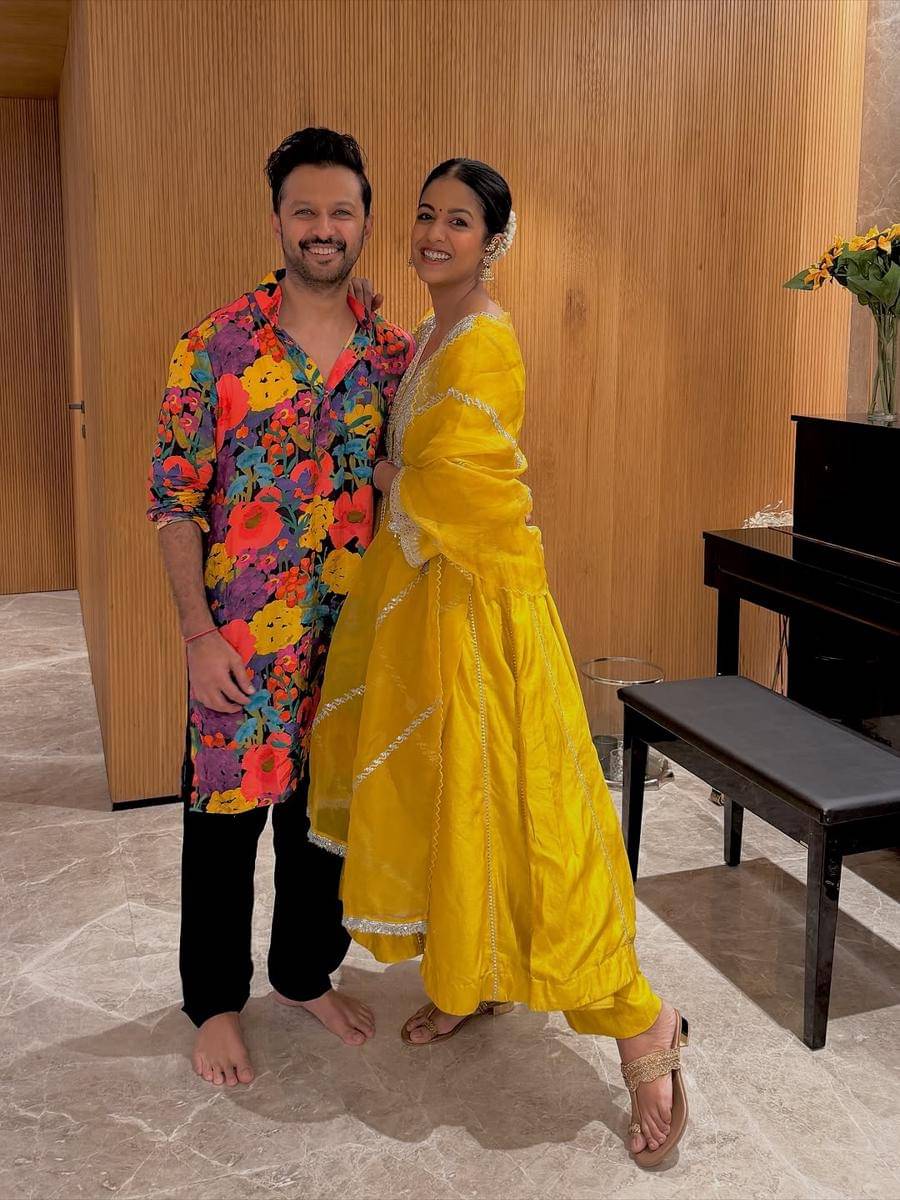 Ishita Dutta dan suami