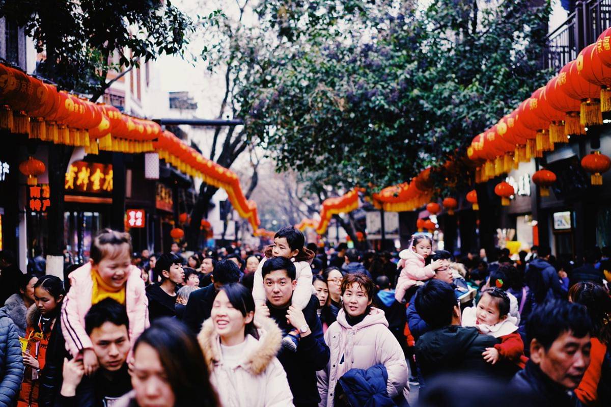ilustrasi festival musim gugur di China