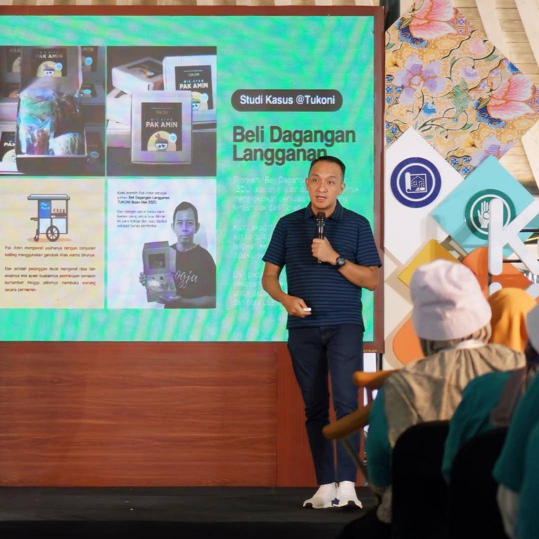 Eri Kuncoro mengisi workshop.