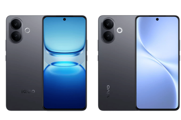 tampak belakang iQOO Z10R 5G dan vivo V60 Lite 5G
