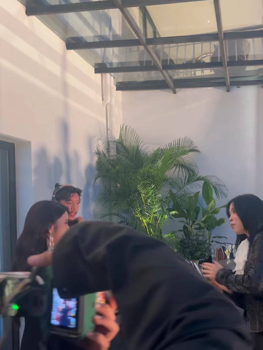 Potret Tiara Andini bertemu Ryujin ITZY di acara Ralph Lauren