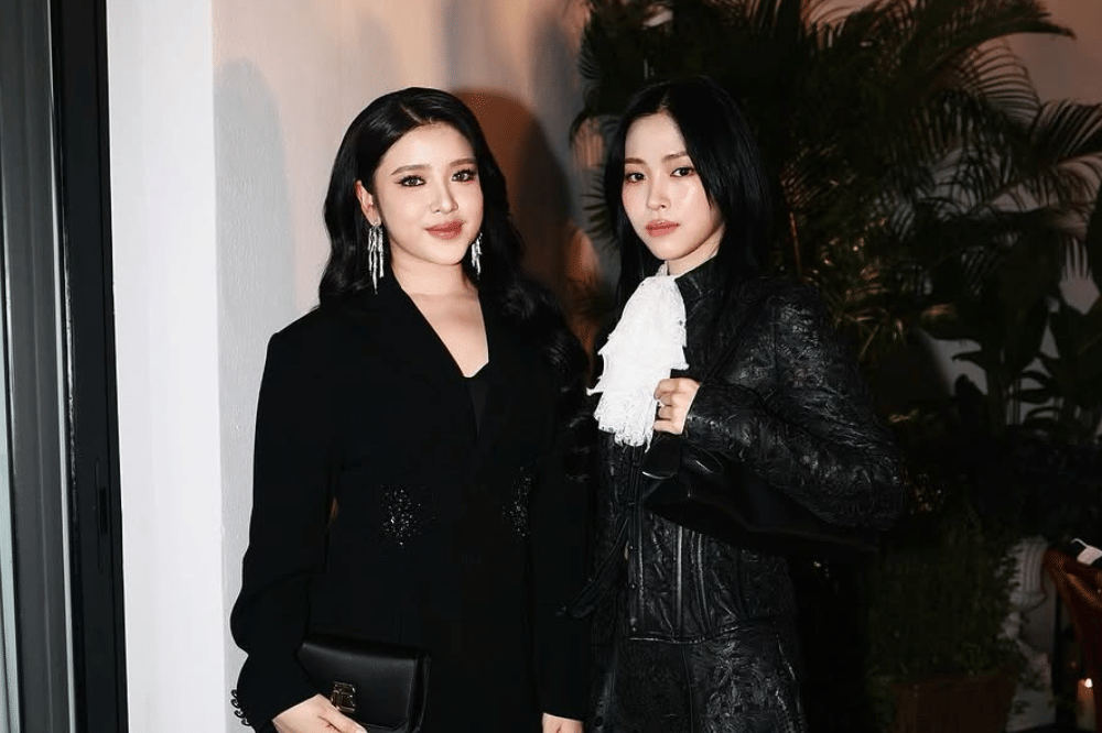 Potret Tiara Andini bertemu Ryujin ITZY di acara Ralph Lauren