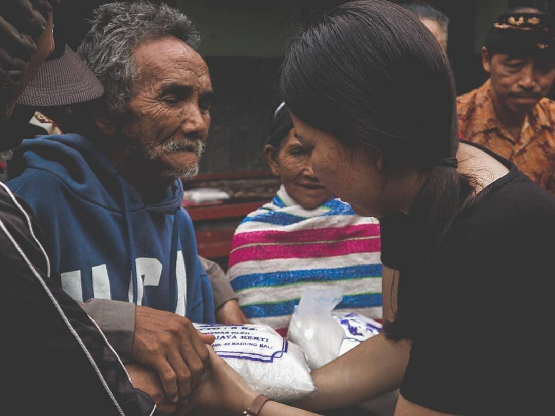 Program SAUS yang diinisiasi Reza Riyady di Karangasem, Bali