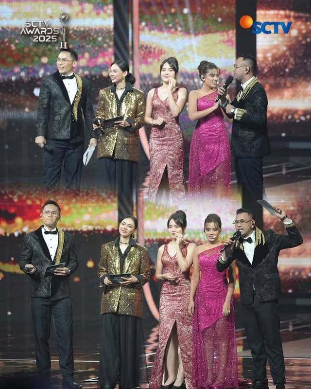 potret host SCTV Awards 2025